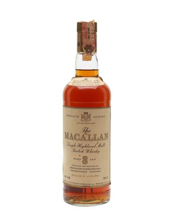 Macallan 8 años Bottled 1980s 75cl