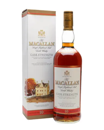 Macallan 10 años Cask Strength