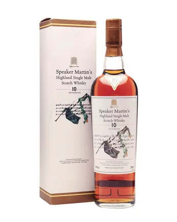 Macallan 10 años Speaker Martin's Old Label