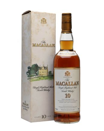 Macallan 10 años Sherry Bottled 1980s