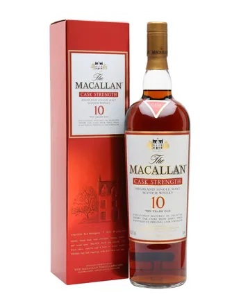 Macallan 10 años Cask Strength 1 Litre