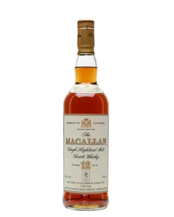 Macallan 12 años North of Scotland Cricket Association