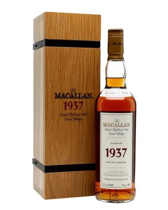 Macallan 1937 37 años Fine Rare