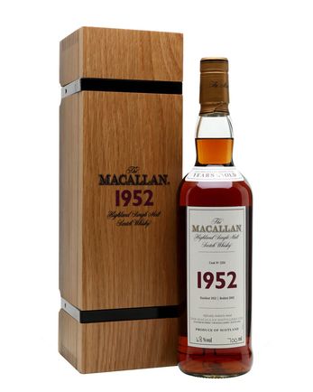 Macallan 1952 49 años Fine Rare #1250