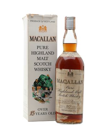 Macallan 1955 Vintage Label