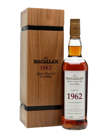 Macallan 1962 15 años Fine Rare