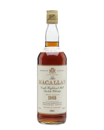 Macallan 1965 17 años