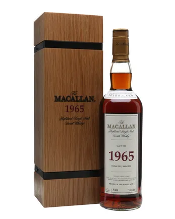 Macallan 1965 36 años Fine Rare