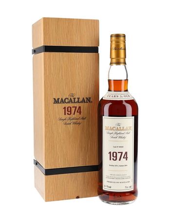 Macallan 1974 30 años Fine Rare