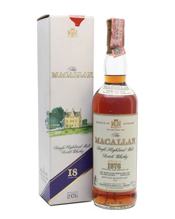 Macallan 1976 18 años Vintage Label