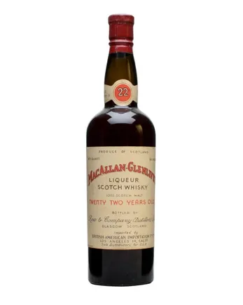Macallan 22 años 1930s