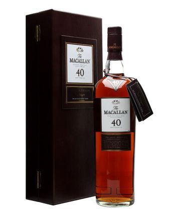 Macallan 40 años Dark Sherry Oak