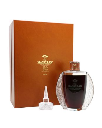 Macallan 50 años Lalique Crystal