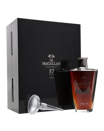 Macallan 57 años Lalique Crystal 75cl