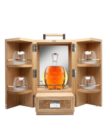 Macallan 1950 60 años in Lalique Linley Box