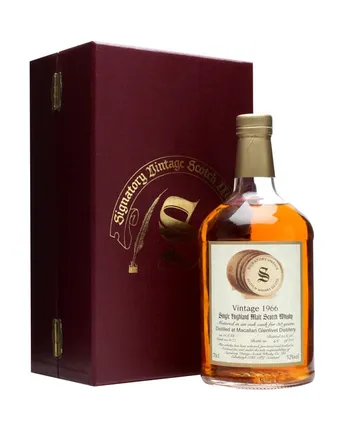 Macallan Glenlivet 1966 30 años Signatory