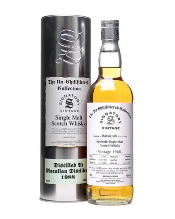 Macallan 1988 21 años Signatory