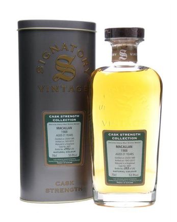 Macallan 1988 21 años Cask #4947 Signatory