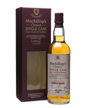 Millburn 1981 25 años Sherry Wood Mackillop's