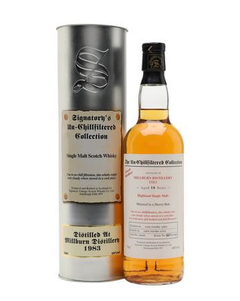 Millburn 1983 18 años Signatory