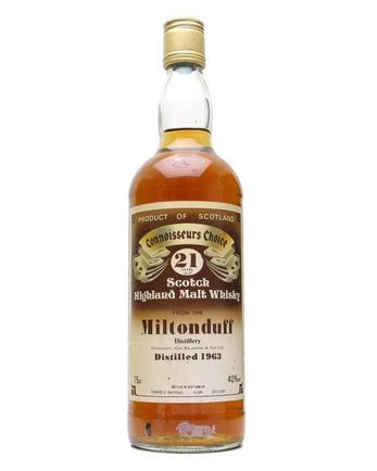 Miltonduff 1963 21 años Connoisseurs Choice Gordon & Macphail