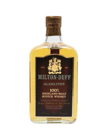 Miltonduff Glenlivet 12 años Bottled 1980's