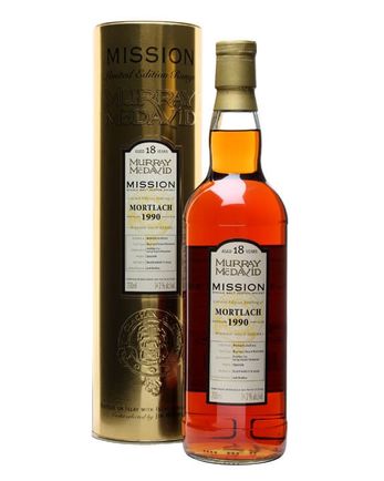 Mortlach 1990 18 años Leroy Vosne Roman e Finished Murray McDavid Mission