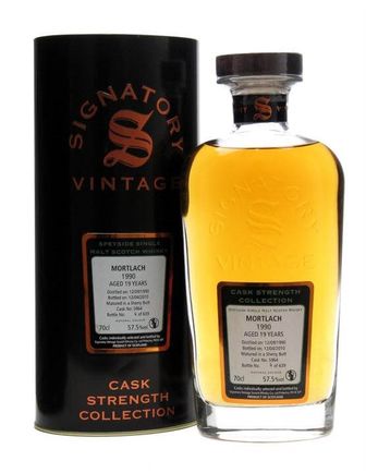 Mortlach 1990 19 años Sherry Butt #5964 Signatory Cask Strength Collection
