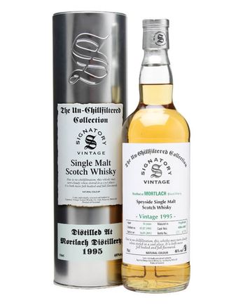 Mortlach 1995 16 años Cask #4086 4087 Signatory Un-Chillfiltered Collection