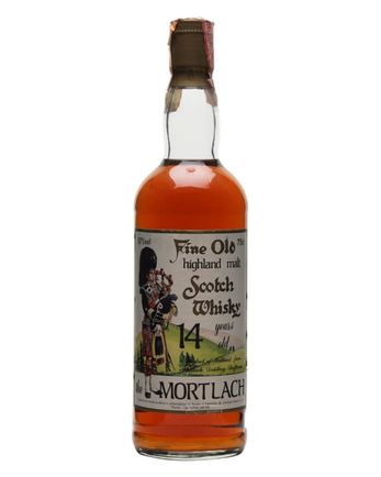 Mortlach 14 años Bottled 1980s Sestante