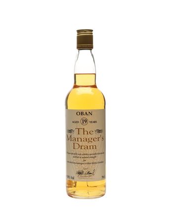 Oban 19 años Manager's Dram