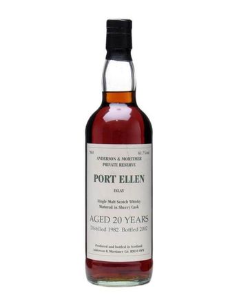 Port Ellen 1982 20 años Sherry Cask Anderson & Mortimer