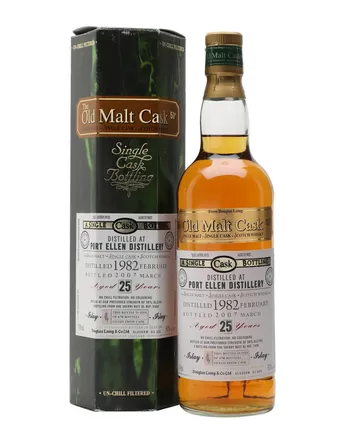 Port Ellen 1982 25 años Sherry Butt # 3400 Douglas Laing Old Malt Cask