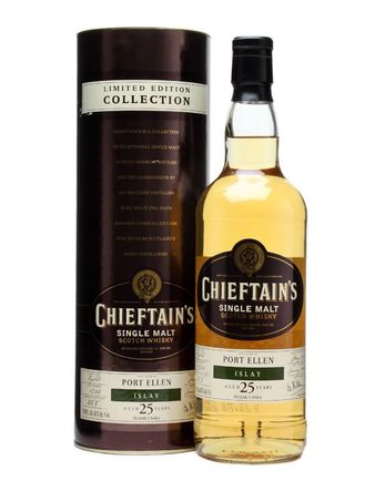 Port Ellen 1982 25 años Chieftain's Choice Ian Macleod Chieftain