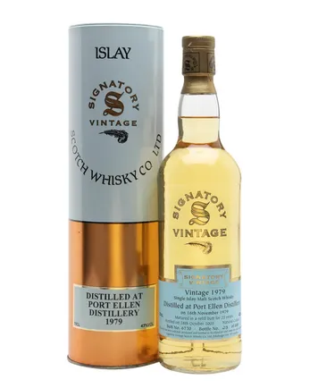 Port Ellen 1979 23 años Refill Butt Signatory