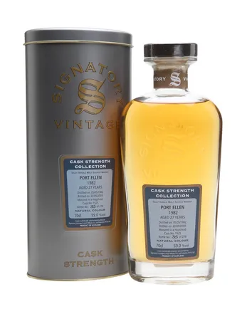 Port Ellen 1982 27 años Signatory Cask Strength Collection