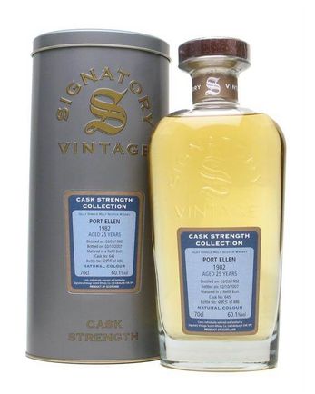 Port Ellen 1982 25 años Signatory Bottled 2007