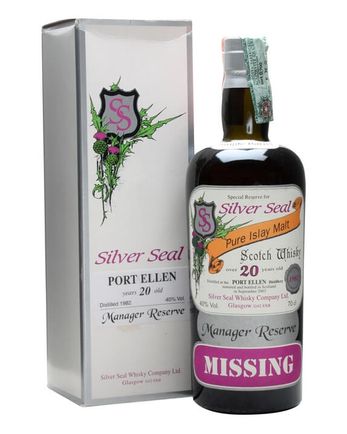 Port Ellen 1982 20 años Silver Seal Manager's Reserve