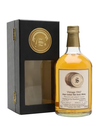 Rosebank 1967 25 años Signatory