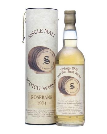 Rosebank 1974 17 años Signatory