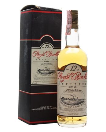 Royal Brackla 12 años Bottled 1980s
