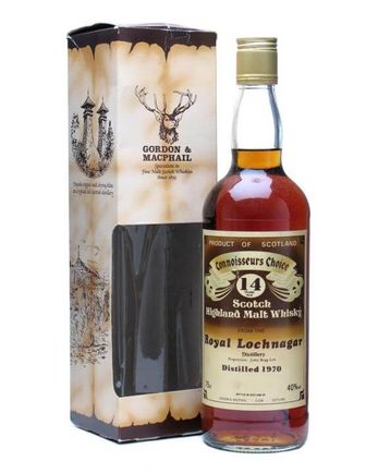 Royal Lochnagar 1970 14 años Connoisseurs Choice Gordon & Macphail
