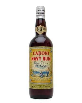 Caroni Navy Rum Bottled 1940's