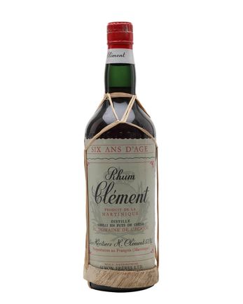 Clement 6 años Rhum Bottled 1960s