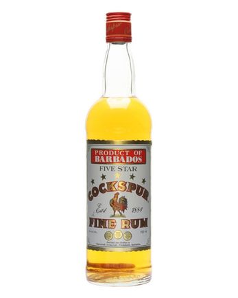 Cockspur Five Star Rum Bottled 1980s