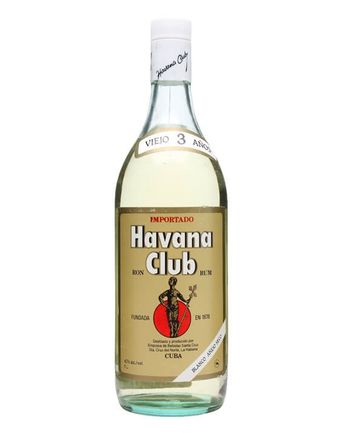 Havana Club 3 años Bottled 1990s