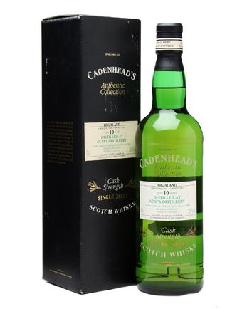 Scapa 1988 10 años Cask Strength Cadenhead's