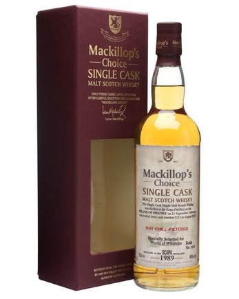 Scapa 1989 20 años Cask #3132 Mackillop's Mackillop