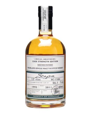 Scapa 1993 17 años Cask Strength Edition