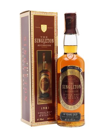 Singleton of Auchroisk 1983 10 años